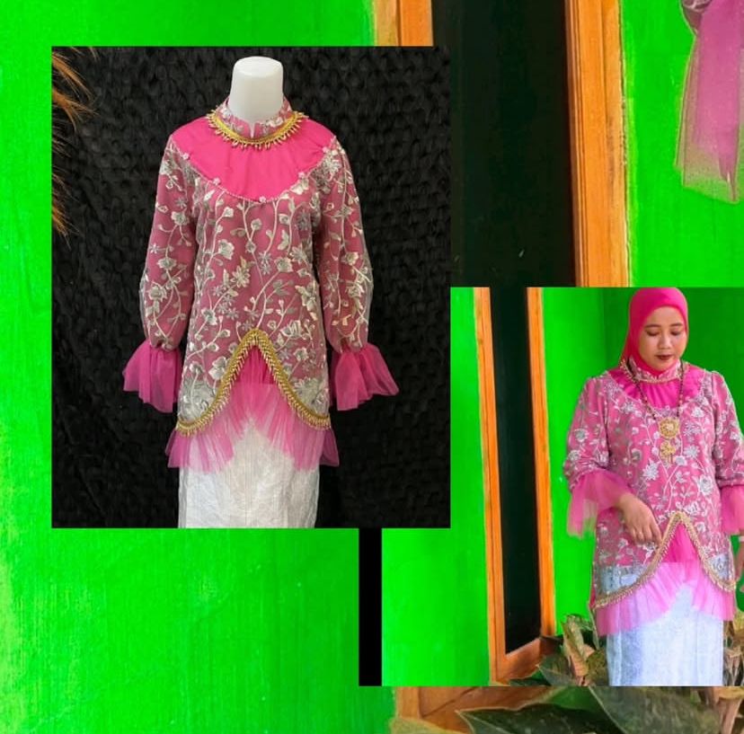 Baju bodo pink